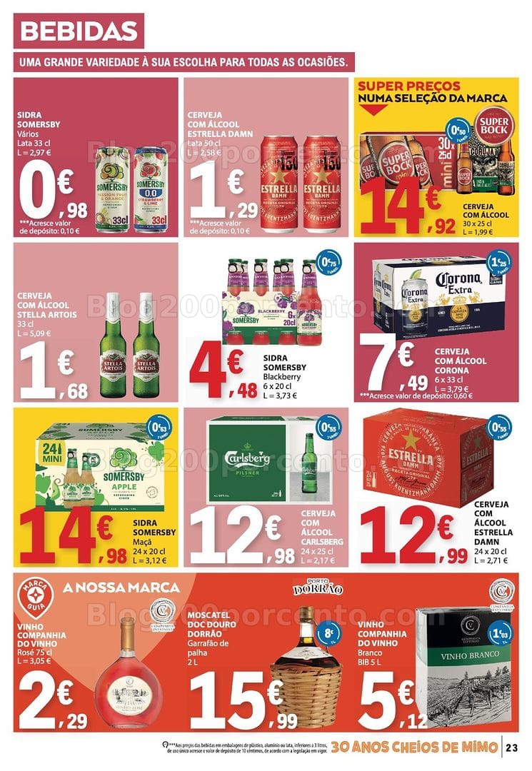 Antevisão Folheto E-LECLERC Promoções de 16 a 22 julho